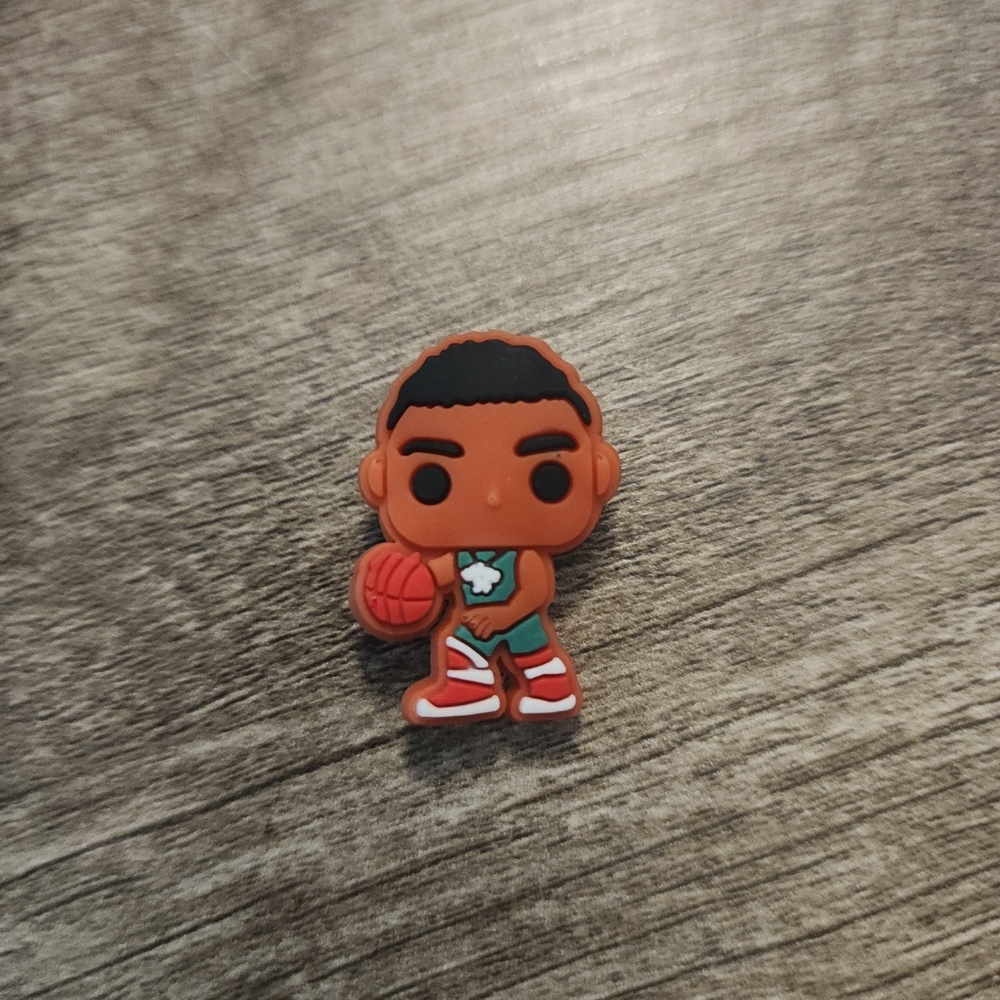 Milwaukee Bucks Player NBA Croc Charm Jibbitz Men Women Kids NEW